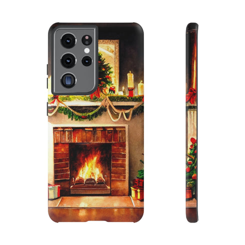 Warm Chirstmas Hearth - Impact Resistant Phone Case Samsung Galaxy S21 Ultra Matte